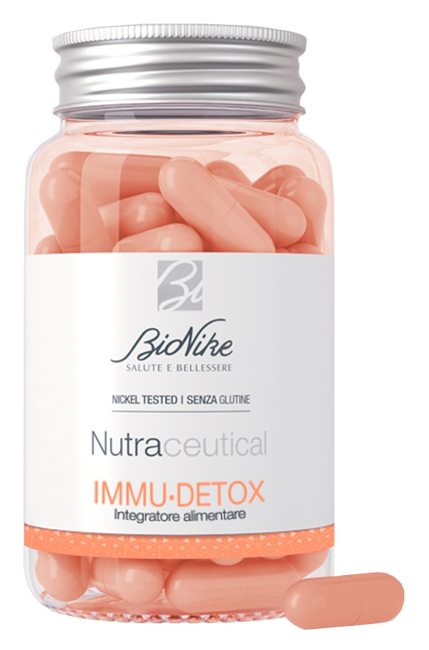BioNike Nutraceutical Immu-Detox - Integratore Antiossidante - 60 Capsule