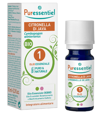 Puressentiel Citronella Java Olio Essenziale Bio 10 ml