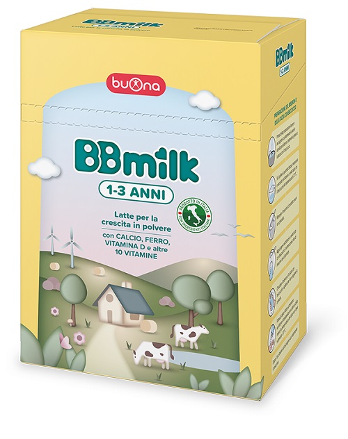 BBMilk 1-3a Latte Polvere per la Crescita 2 Buste x 400 g