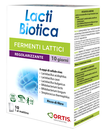 Lacti Biotica Integratore Fermenti Lattici 10 Bustine
