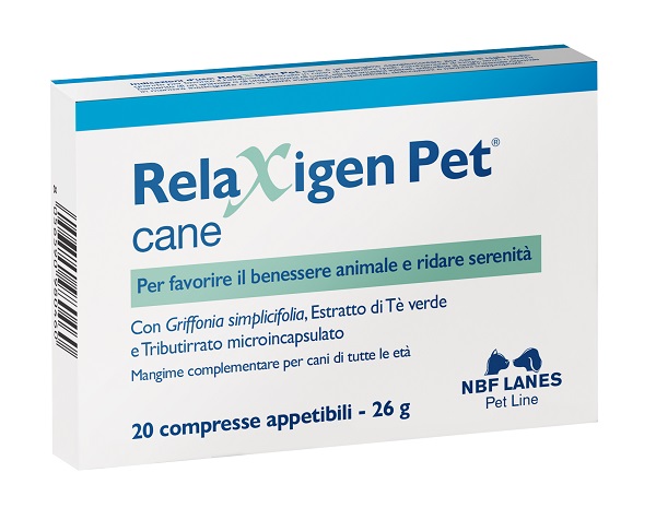 Relaxigen Pet Cane Mangime Complementare 20 Compresse