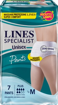 LINES SPECIALIST PANTS PLUS UNISEX M 7 PEZZI