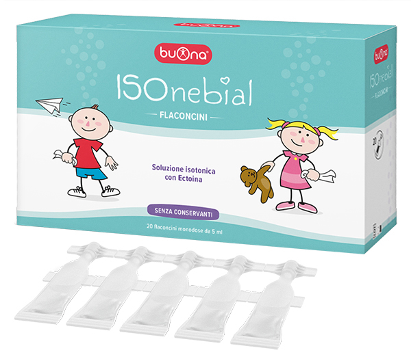 Isonebial Soluzione Isotonica con Ectoina 20 Flaconcini