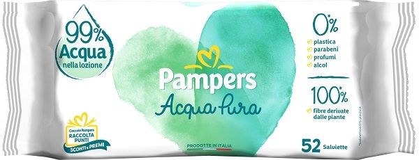 Pampers Naturello Salviette Detergenti 52 Pezzi