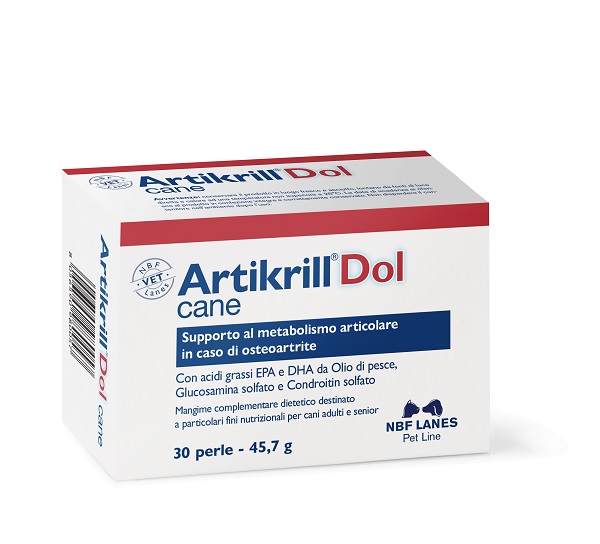 Artikrill Dol Cane Integratore Articolare 30 Perle