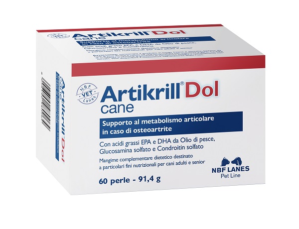 Artikrill Dol Cane Integratore Articolare 60 Perle