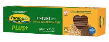 FARABELLA LINGUINE RISO INTEGRALE E TEFF 400 G