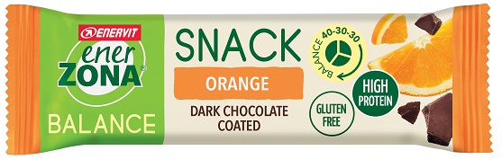 Enerzona Snack Balance Barretta Proteica Arancia