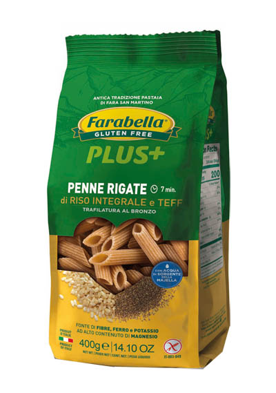 FARABELLA PENNE RISO INTEGRALE E TEFF 400 G