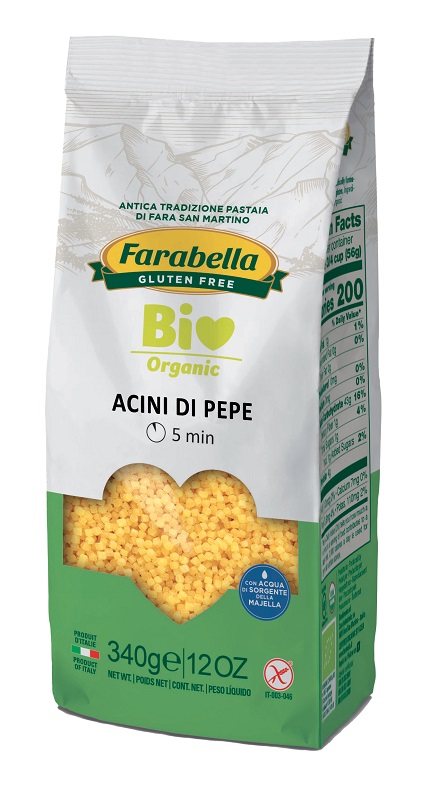 FARABELLA BIO ACINI DI PEPE MAIS-RISO 340 G