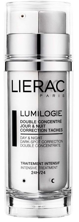 lierac (laboratoire native it) lierac lumilogie - crema viso giorno e notte concentrata correzione macchie - 30 ml