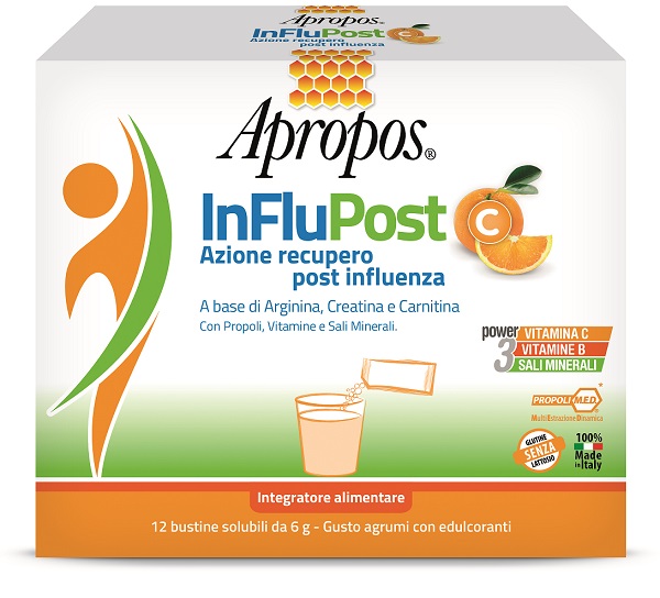 APROPOS INFLUPOST C 12 BUSTINE DA 6 G GUSTO AGRUMI
