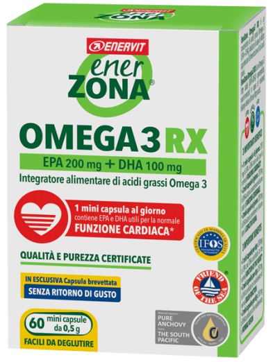 ENERZONA OMEGA 3 RX 60 MINICAPSULE