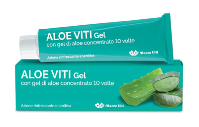 Aloe Viti Gel - Crema Rinfrescante e Lenitiva - 100 ml