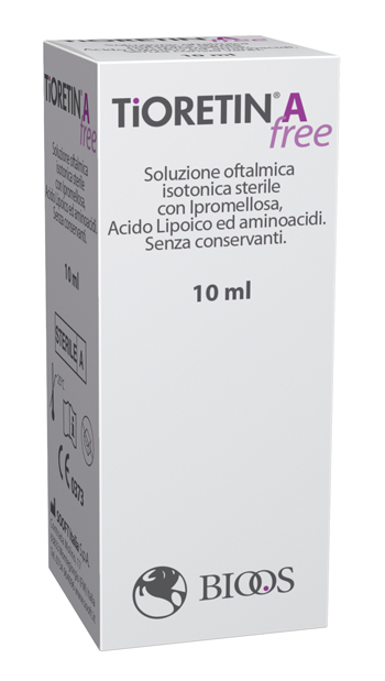 Tioretin A Free - Collirio Lubrificante - 10 ml
