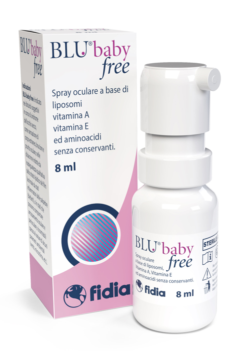 BluBaby Free - Collirio Lubrificante Spray - 8 ml