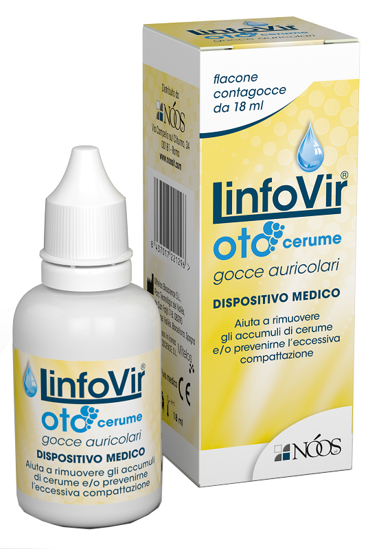 Linfovir Oto Cerume Gocce Auricolari Igiene Quotidiana 20 ml