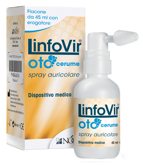 Linfovir Oto Cerume Spray Auricolare Igienizzante 45 ml