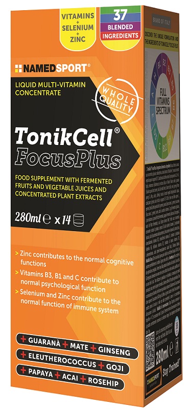 Named Sport TonikCell FocusPlus - Integratore Multivitaminico - 280 ml