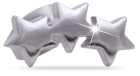 ORECCHINO STELLINE ARGENTO