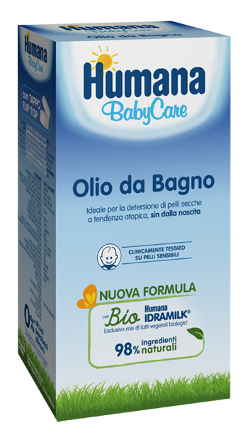 Humana Baby Care - Olio da Bagno - 200 ml