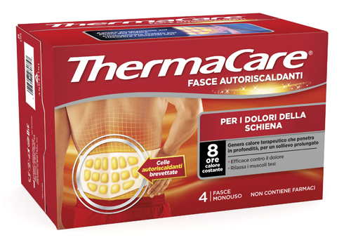 FASCE AUTORISCALDANTI THERMACARE SCHIENA 1 PEZZO