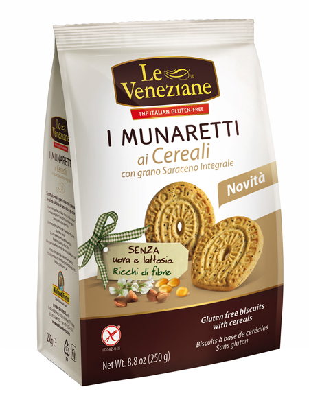 LE VENEZIANE BISCOTTI CEREALI GRANO SARACENO INTEGRALE 250 G