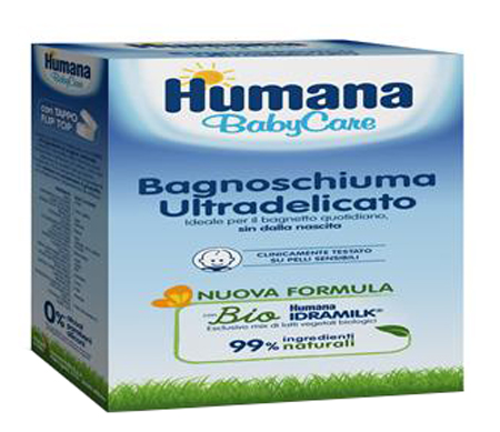 Humana Baby Care - Bagnoschiuma Ultradelicato - 200 ml