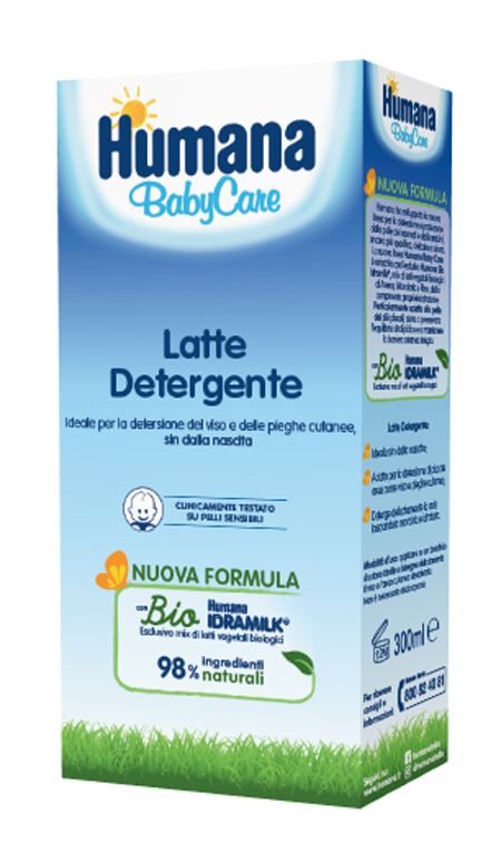 Humana Baby Care - Latte Detergente Corpo - 300 ml