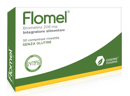 Flomel Integratore di Bromelina 30 Compresse
