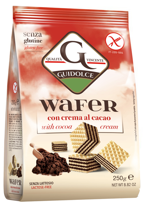 WAFER GUSTO CACAO 250 G