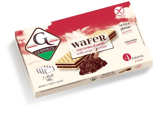 WAFER GUSTO CACAO 4X45 G