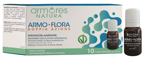ARMORES ARMO FLORA DOPPIA AZIONE 10 FLACONCINI DA 10 ML
