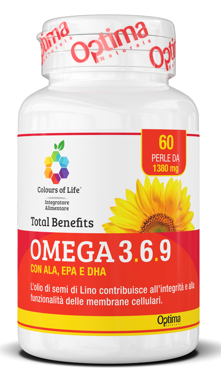 COLOURS OF LIFE OMEGA 3 6 9 TOTAL BENEFITS 60 CAPSULE 1000 MG