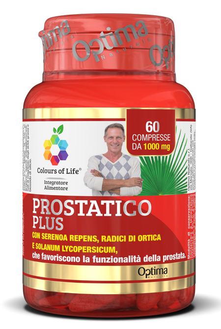 Colours Of Life Prostatico Plus - Integratore per il Benessere della Prostata - 60 Compresse