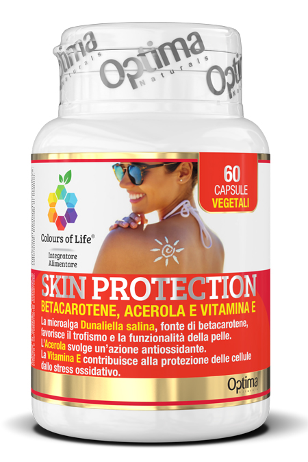 Colours Of Life Skin Protection - Integratore per il Trofismo della Pelle - 60 Capsule