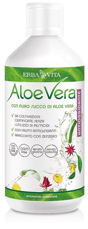 ALOE VERA PURO SUCCO ANTIOSSIDANTE 500 ML