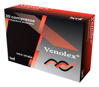 Venolex - Integratore di Diosmina per Microcircolo - 30 Compresse