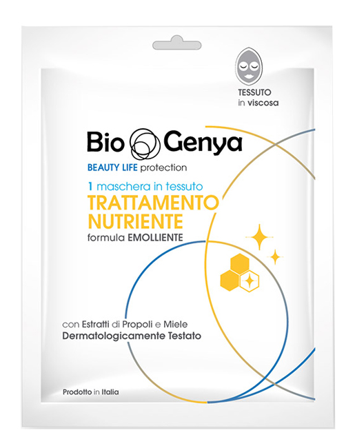 BIOGENYA BEAUTY LIFE PROTECTION 1 MASCHERA IN TESSUTO TRATTAMENTO NUTRIENTE