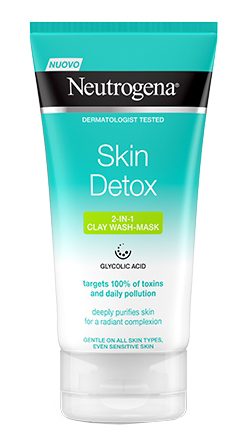 Neutrogena Skin Detox Maschera Purificante Argilla 150 ml