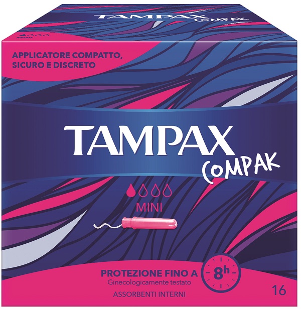TAMPAX COMPAK ASSORBENTE INTERNO MINI 16 PEZZI