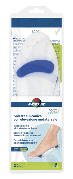 MASTER-AID FOOT CARE SOLETTA SILICONICA MEDIUM 39-40 EU ELEVMETATARSO