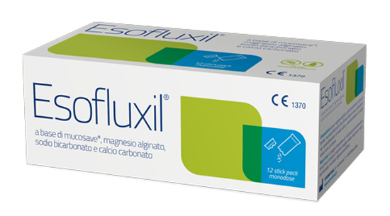 Esofluxil - Trattamento del Reflusso Gastro-Esofageo - 12 Bustine x 15 ml