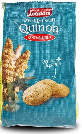 MOLINO SPADONI QUINOA FROLLINI SENZA GLUTINE 250 G