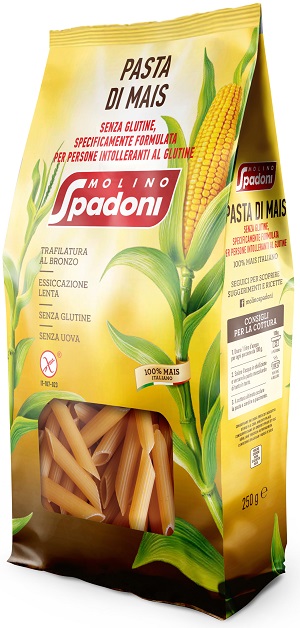 MOLINO SPADONI PENNE RIGATE 100% MAIS SENZA GLUTINE 500 G