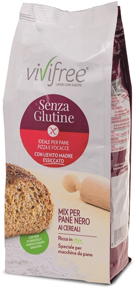 VIVIFREE PREPARATO PANE NERO SENZA GLUTINE 500 G