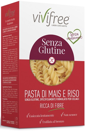 VIVIFREE PASTA SENZA GLUTINE FORMATO FUSILLI 500G