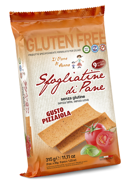 PANE ANNA SFOGLIATINE PIZZAIOLA 315 G
