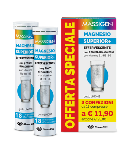 MAGN SUPERIOR 18+18 COMPRESSE EFFERVESCENTI