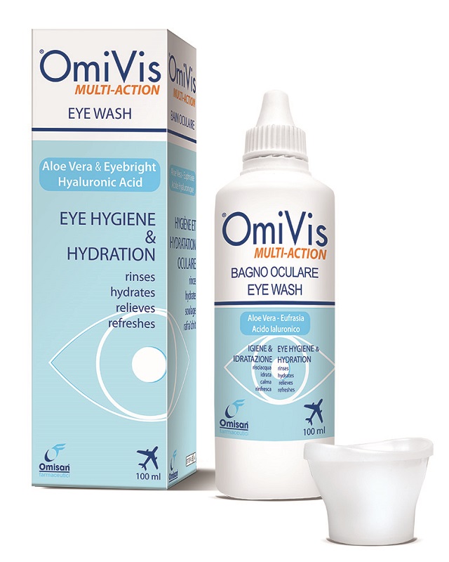 OMIVIS BAGNO OCULARE FLACONE 100 ML